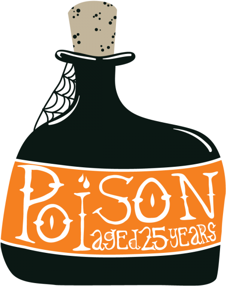 Yummy Poison - Halloween Poison Clipart (600x600)