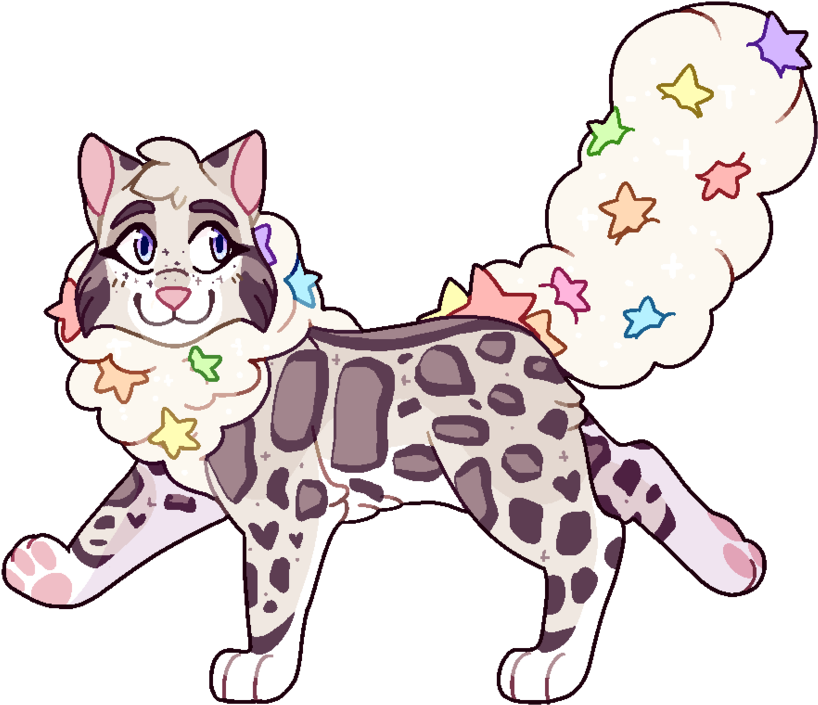 Clouded Leopard Auction Closed By Catpaths - Cat (1074x744)