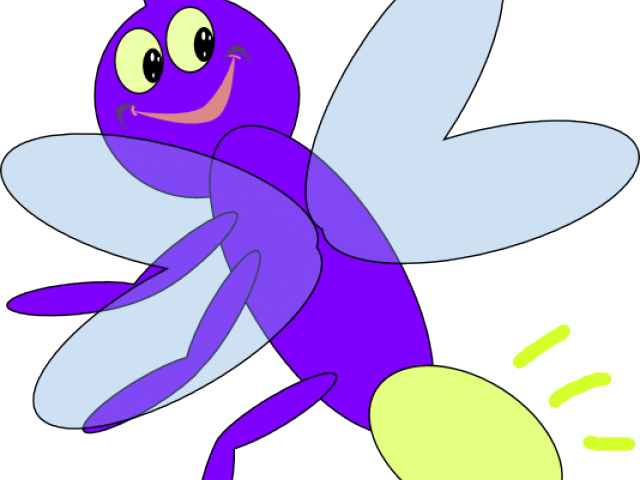 Firefly Clipart Clip Art - Lightning Bug Clip Art (640x480)