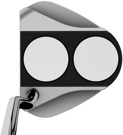 Odyssey White Hot Rx 2 Ball V Line Putter - Odyssey White Hot Rx 2-ball V-line Golf Putter (500x500)
