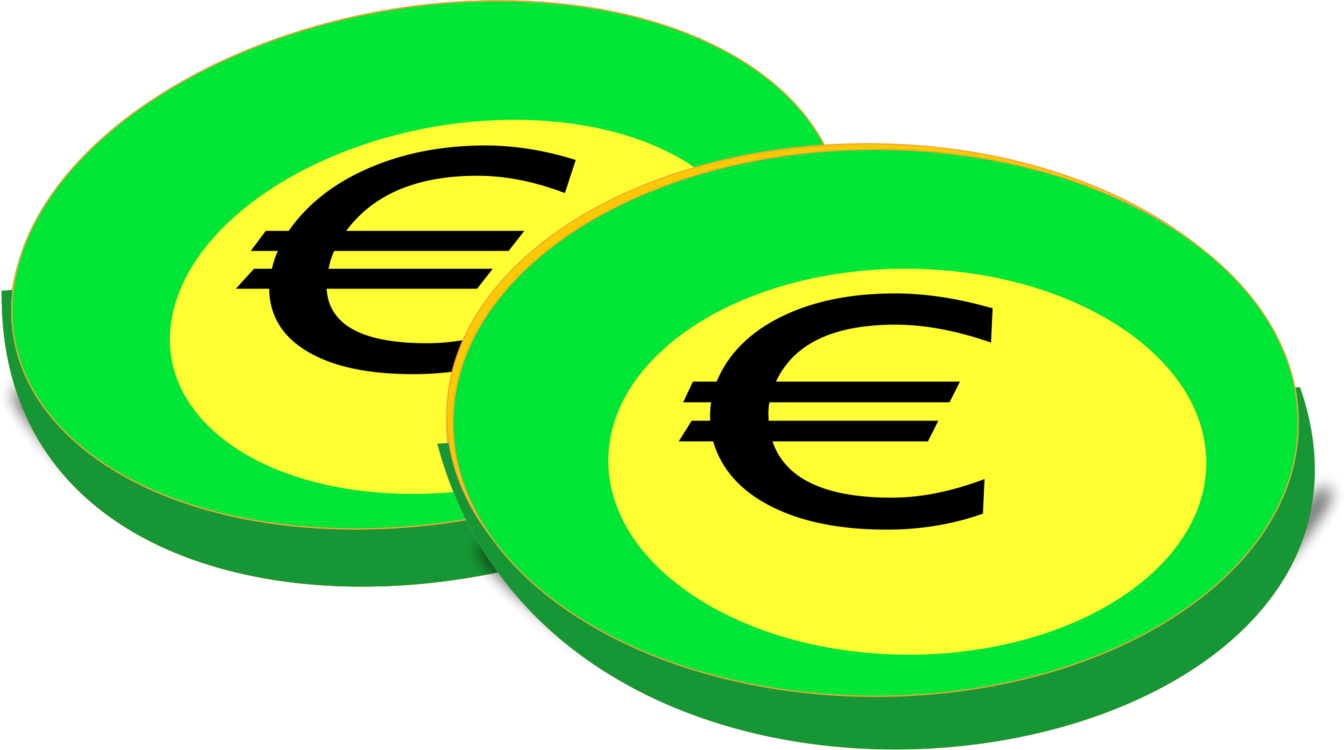 Euro Coins 1 Euro Coin 2 Euro Coin - Euro Coins (1344x750)