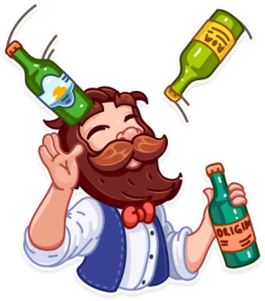 Bartender Barman Juggler Бармен Жонглёр - Telegram (360x360)
