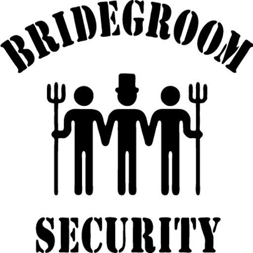 Bridesgroom Security - Bachelor Security (stag Night / Blue) Mousepad (512x512)