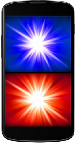 Police Siren Png - Police Light Led Android (512x512)