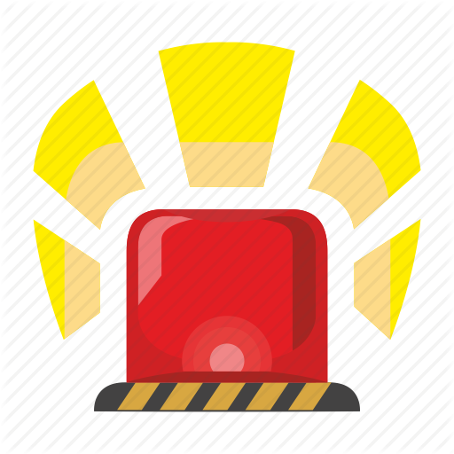 Vector Black And White Download Everyday Things By - Siren Icon Png (512x512)