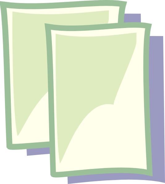 This Free Clip Arts Design Of Blank Paper - This Free Clip Arts Design Of Blank Paper (534x598)