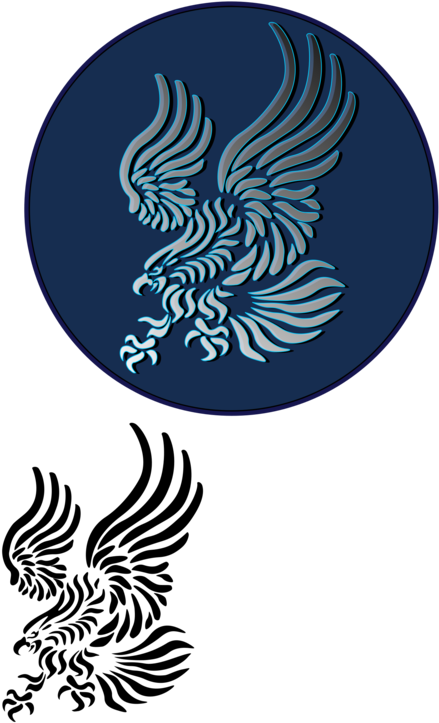 All Photo Png Clipart - Águia Estilizada (530x750)