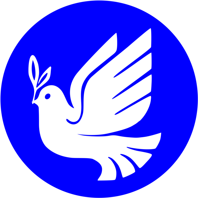 Peace Symbols Doves As Symbols Columbidae The Book - New Indian Rupee Symbol (750x750)