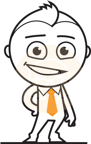 Jpg Free Library Cartoons Vector Human - Cartoon Character Design Outline (418x464)