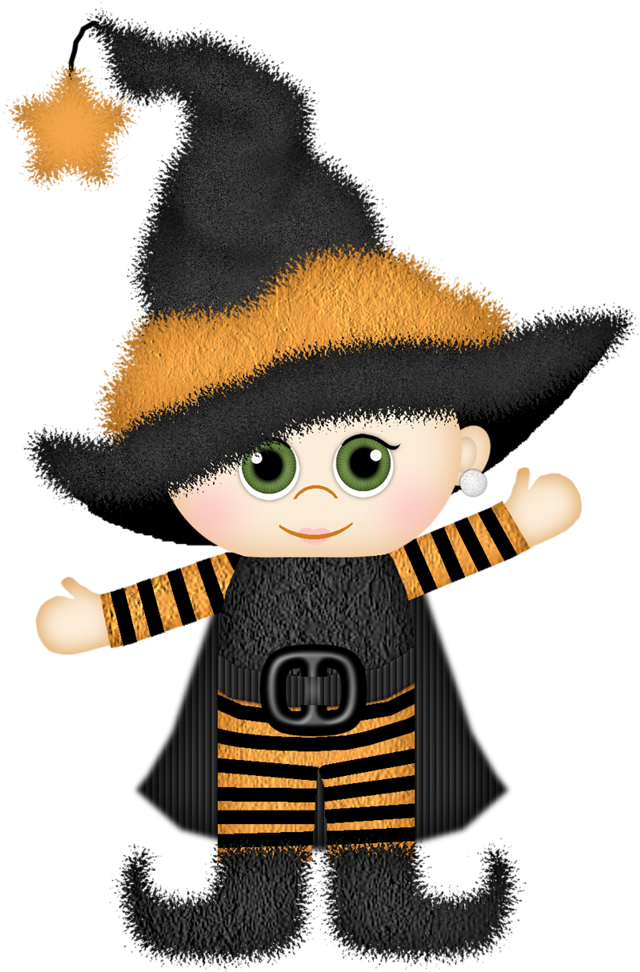 B *✿* Crazy-witches Halloween Clipart, Halloween Invitations, - Tarjetas De Halloween (760x1024)
