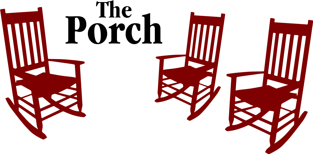 The Porch - Hampton Bay Black Wood Outdoor Rocking Chair 2.1.1200 (1264x657)