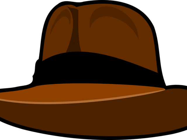 Indiana Jones Clipart Chapeau - Hat Clip Art (640x480)