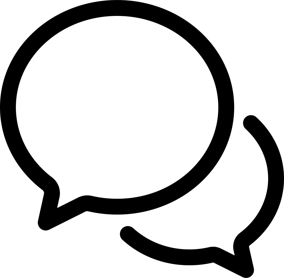 Contact Merchant Comments - Chat Line Icon Png (980x960)