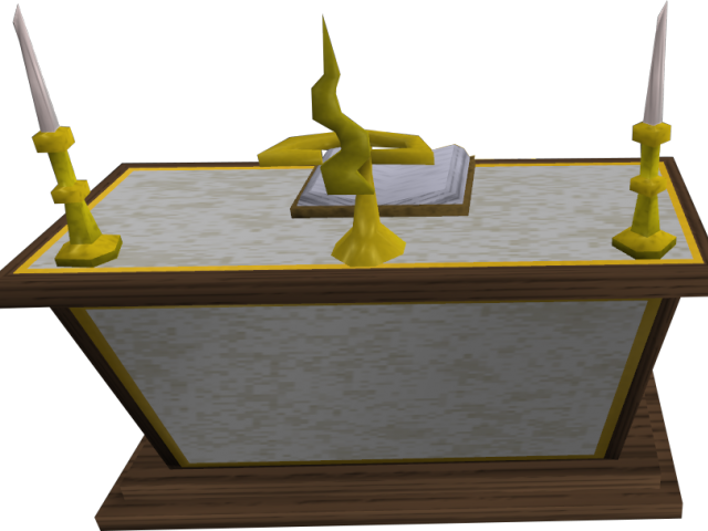 Altar Clipart Bells - Runescape Altar (640x480)