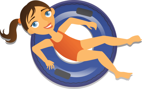 River Clipart Floating Clip Art Library Stock - Art (496x310)