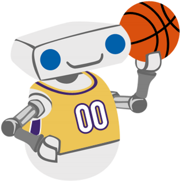 Lakers Stats - Cartoon (400x400)