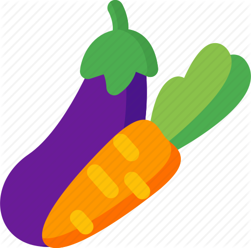 Clip Freeuse Download Gardening By Sooodesign Eggplant - Fruits And Vegetables Icon Png (512x506)