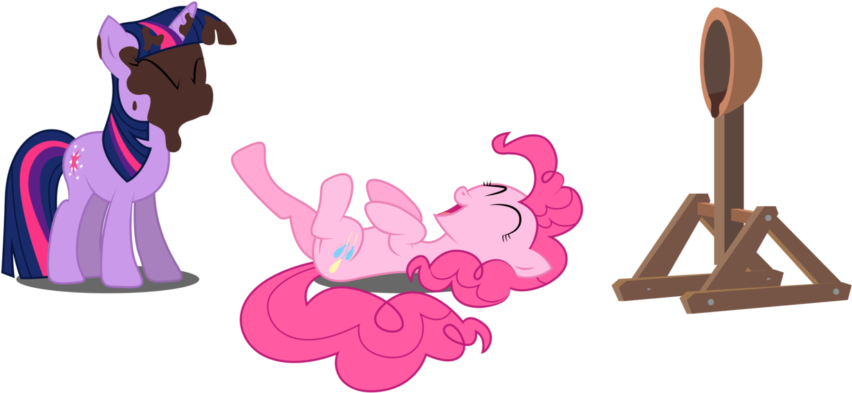 Replaymasteroftime, Catapult, Chocolate, Pinkie Pie, - Illustration (1280x618)