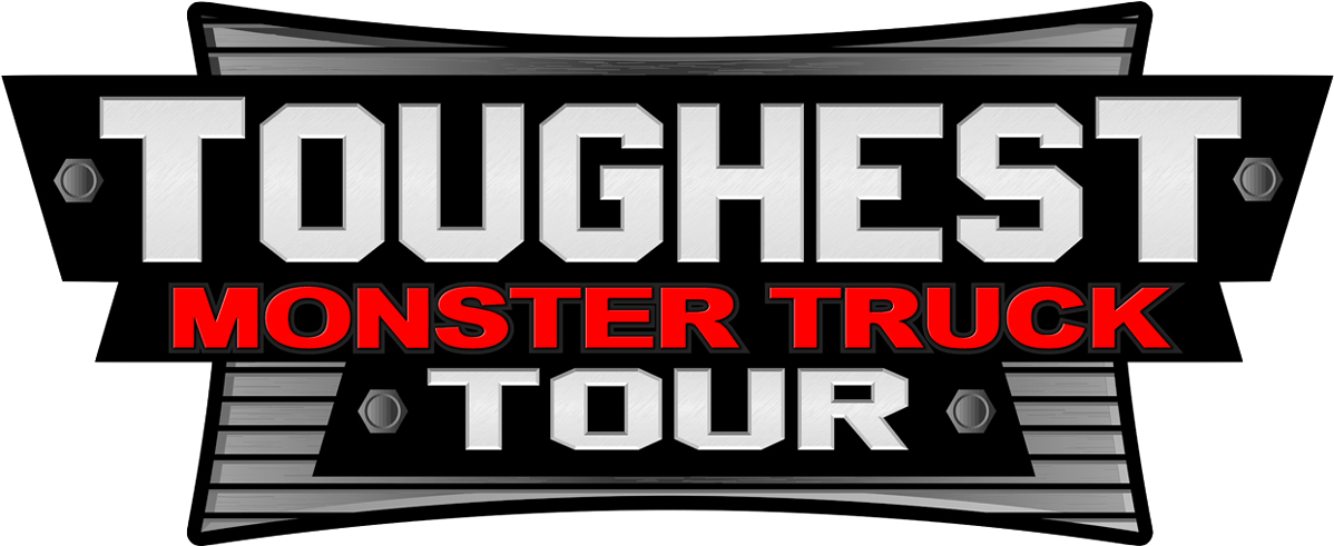 Treadwear Presents The Toughest Monster Truck Tour - Toughest Monster Truck Tour Logo (1333x665)