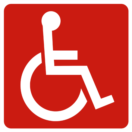 Sites That Are Ada Compliant - Handicapped Parking Permit Sign (582x437)