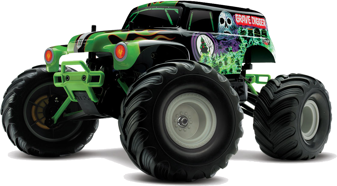 Truck Transparent Monster Jam - Grave Digger Monster Truck Png (1200x761)
