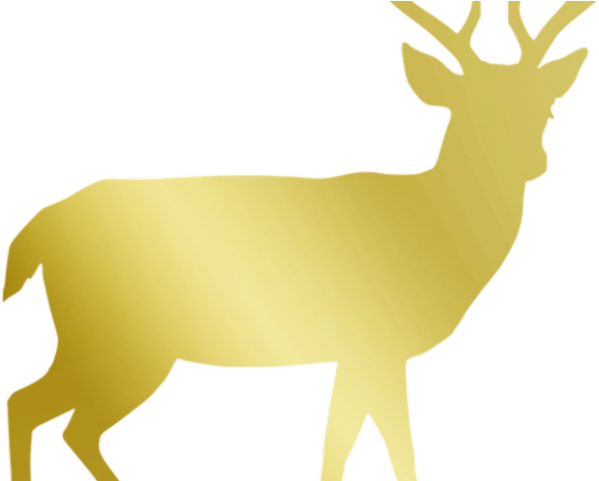 Reindeer Antlers Clipart - Deer Black (640x480)