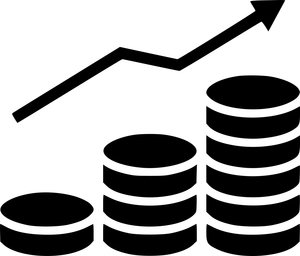 Coins Clipart Svg - Coins Icon Png (980x836)