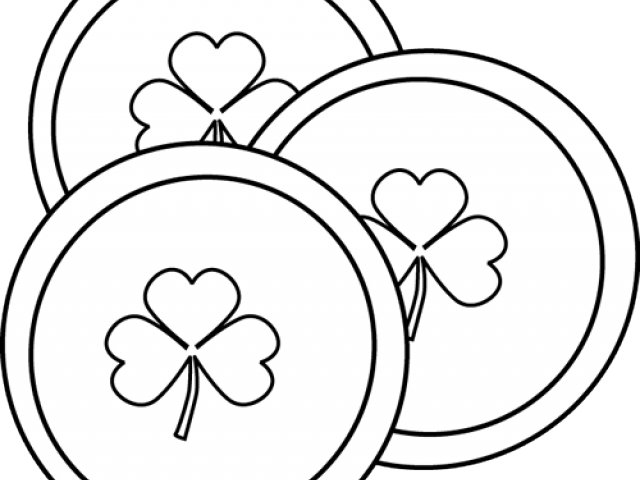 Coin Clipart Clip Art Gold - Saint Patrick's Day (640x480)