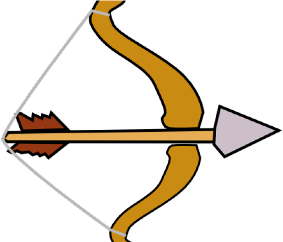 Antler Clipart Hunting Arrow - Bow And Arrow Clipart (640x480)