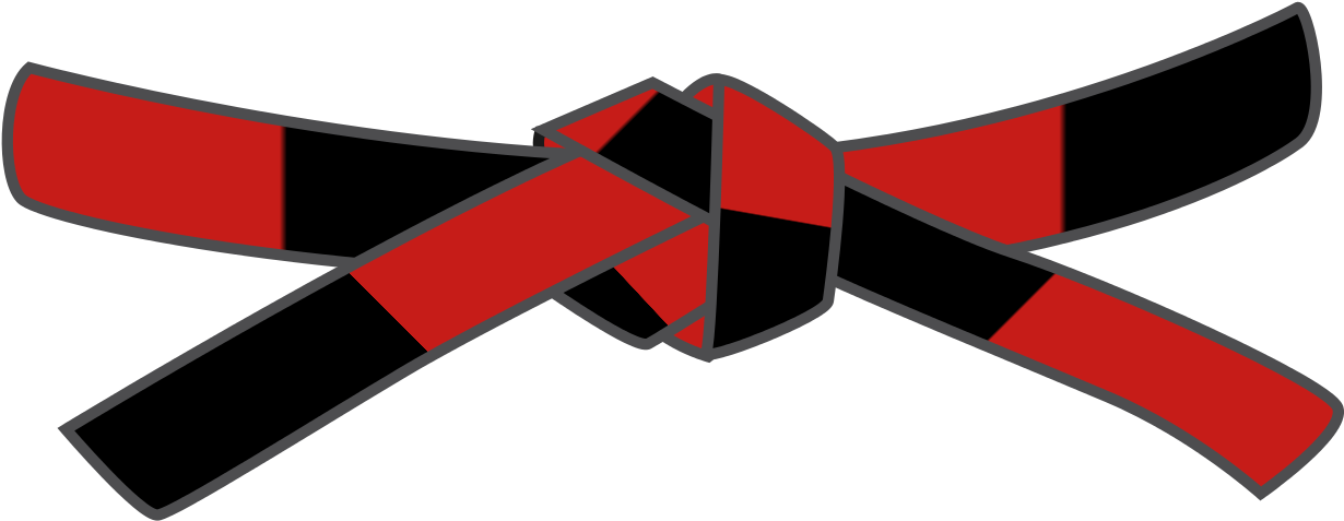 Judo Red Black Belt - Judo Red Black Belt (1280x536)