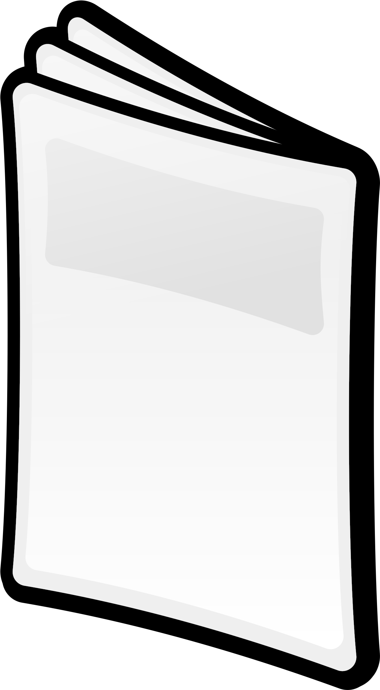 Big Image Png - Magazine Clipart (1406x2400)