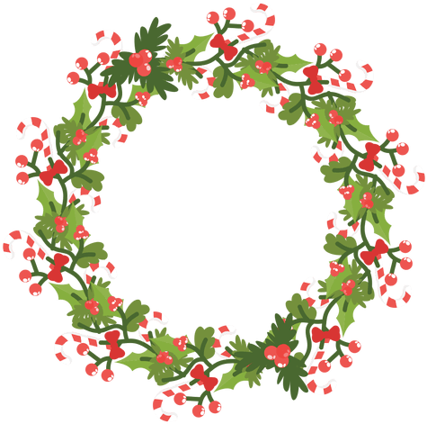 Vector Library Stock Christmas Canes Icon Transparent - Christmas Wreath Png Transparent (512x512)