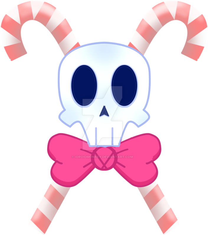 Pink Clipart Candy Cane - Drawing (894x894)