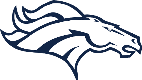 Broncos Nfl Northgate High School Jacksonville Jaguars - Pink Denver Broncos Logo (500x500)