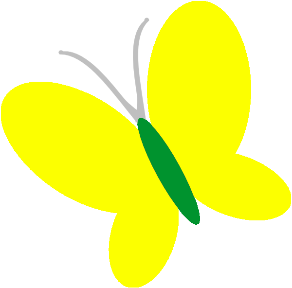 School Information & Documents - Yellow Butterfly Clipart Png (600x592)