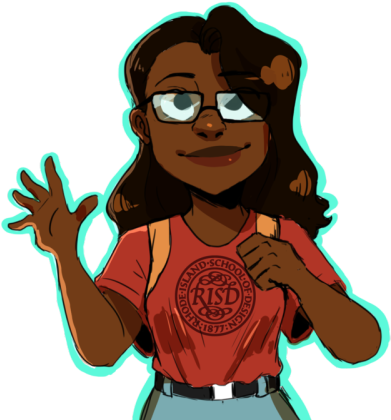 Today Is Officially My Last Day Of High School, I Graduate - Rhode Island School Of Design (400x441)