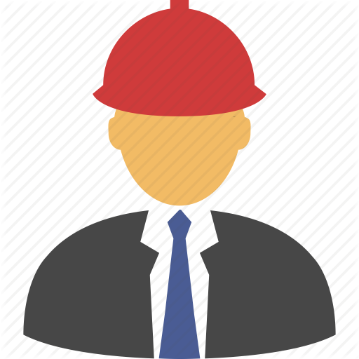 Clip Art Download Business Color By Aha Soft Architect - Engineering Manager Icon (512x512)