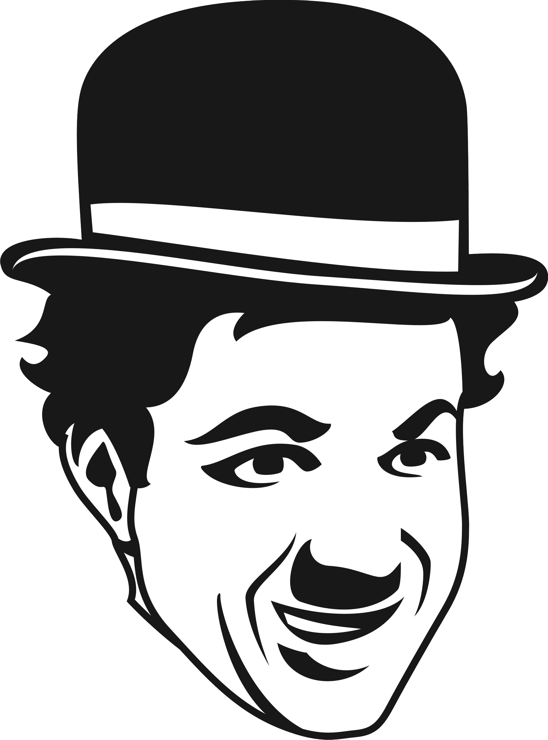 Charlie Chaplin Png Image - Charlie Chaplin (1836x2481)