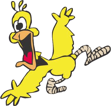 Award Winning Chicken Wings - Cartoon Chicken (425x407)