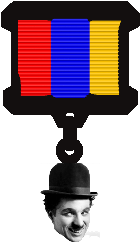 Wiki Medal Armenian Chaplin - Charlie Chaplin (289x480)