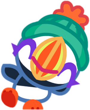Hot Wings The Raggamuffin Puffin - Illustration (400x400)