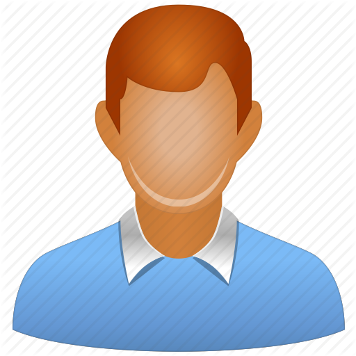 Download Neck Clipart Job Company Clip Art - Person Male Icon (512x512)