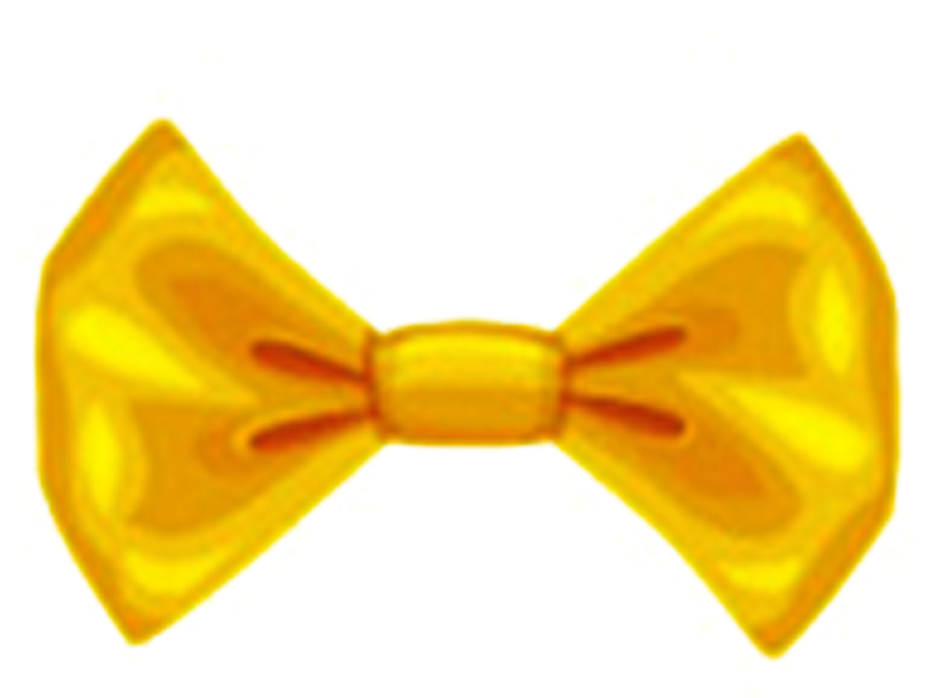 Bow Butterfly Shoelace Knot - Moño De Corbata Dorado Png (2592x2520)