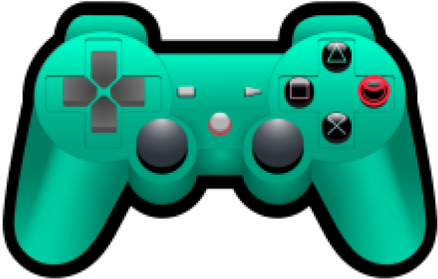 Controller Clipart Clip Art - Video Game Controller Clip Art (640x480)
