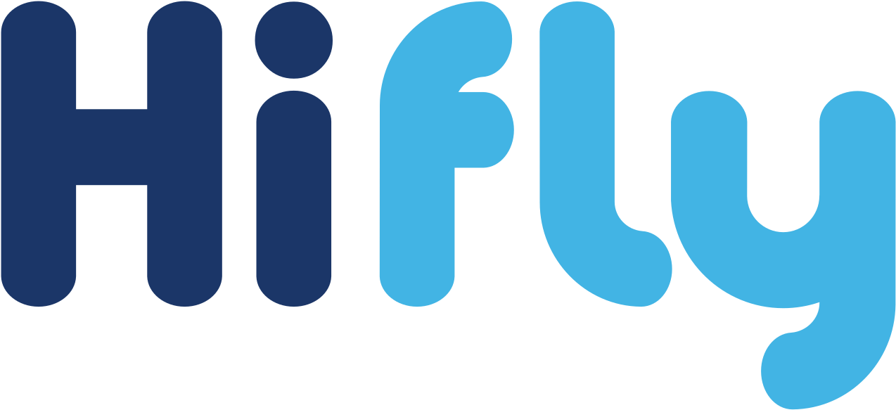 Hi Fly Logo - Hi Fly Logo (1280x594)