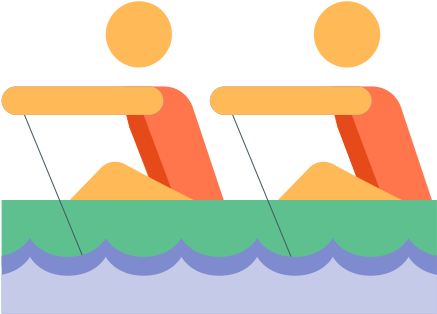 Flyboard Svg Vector Icon - Aviron Icone (512x512)