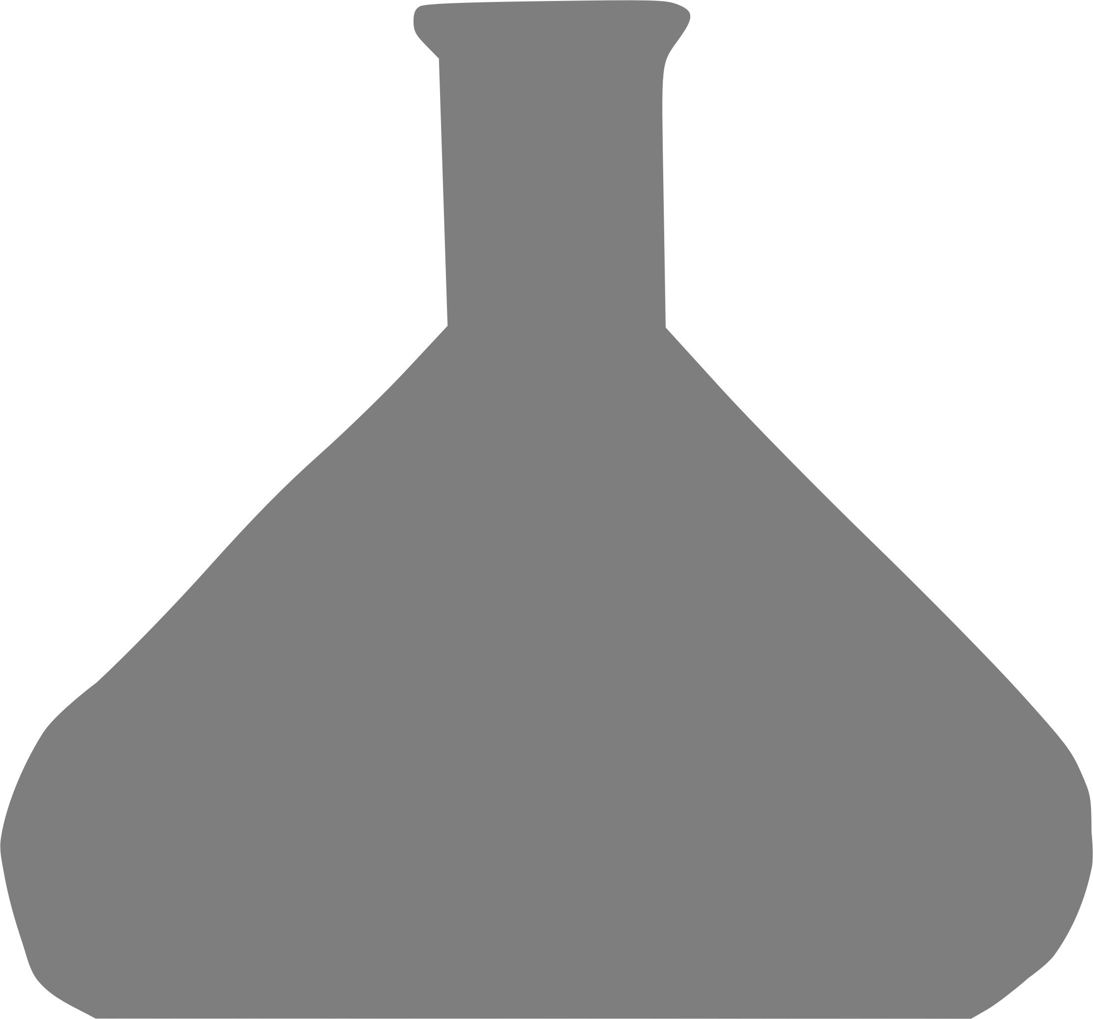 Beaker Laboratory Drawing Erlenmeyer Flask - Beaker (2228x2078)