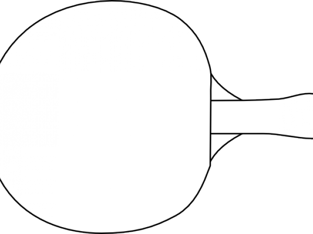 Ping Pong Clipart Racket - Ping Pong (640x480)