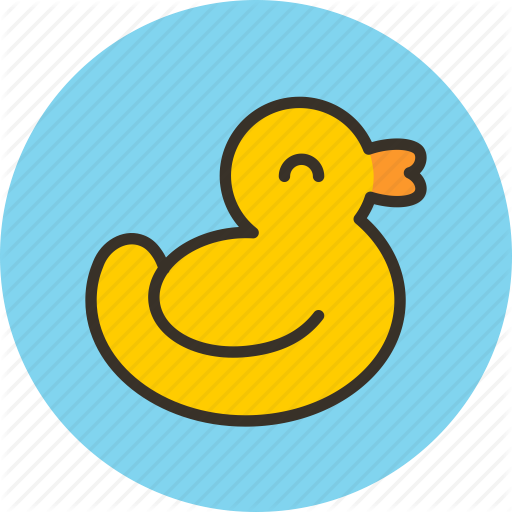 Baby Ducks Icon Clipart Rubber Duck Computer Icons - Baby Bath Icon (512x512)