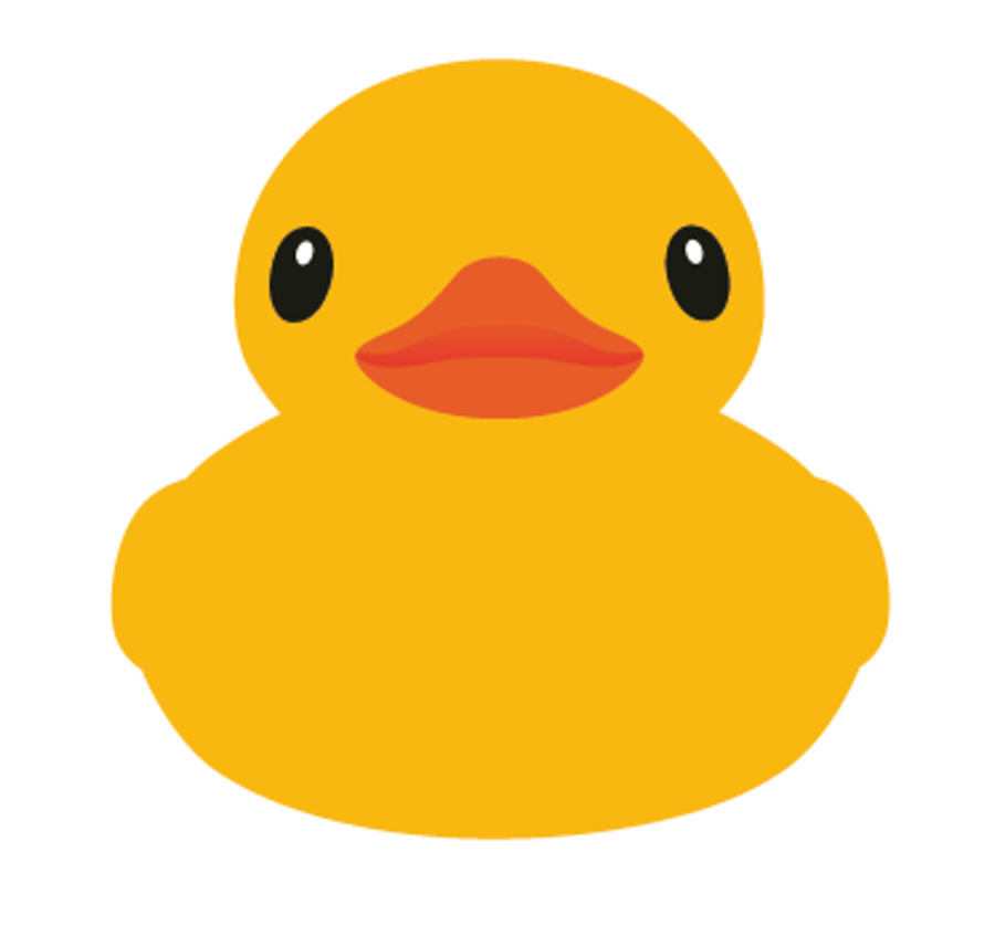 Download Rubber Duck Png Clipart Rubber Duck Clip Art - Rubber Duck Face Png (900x847)